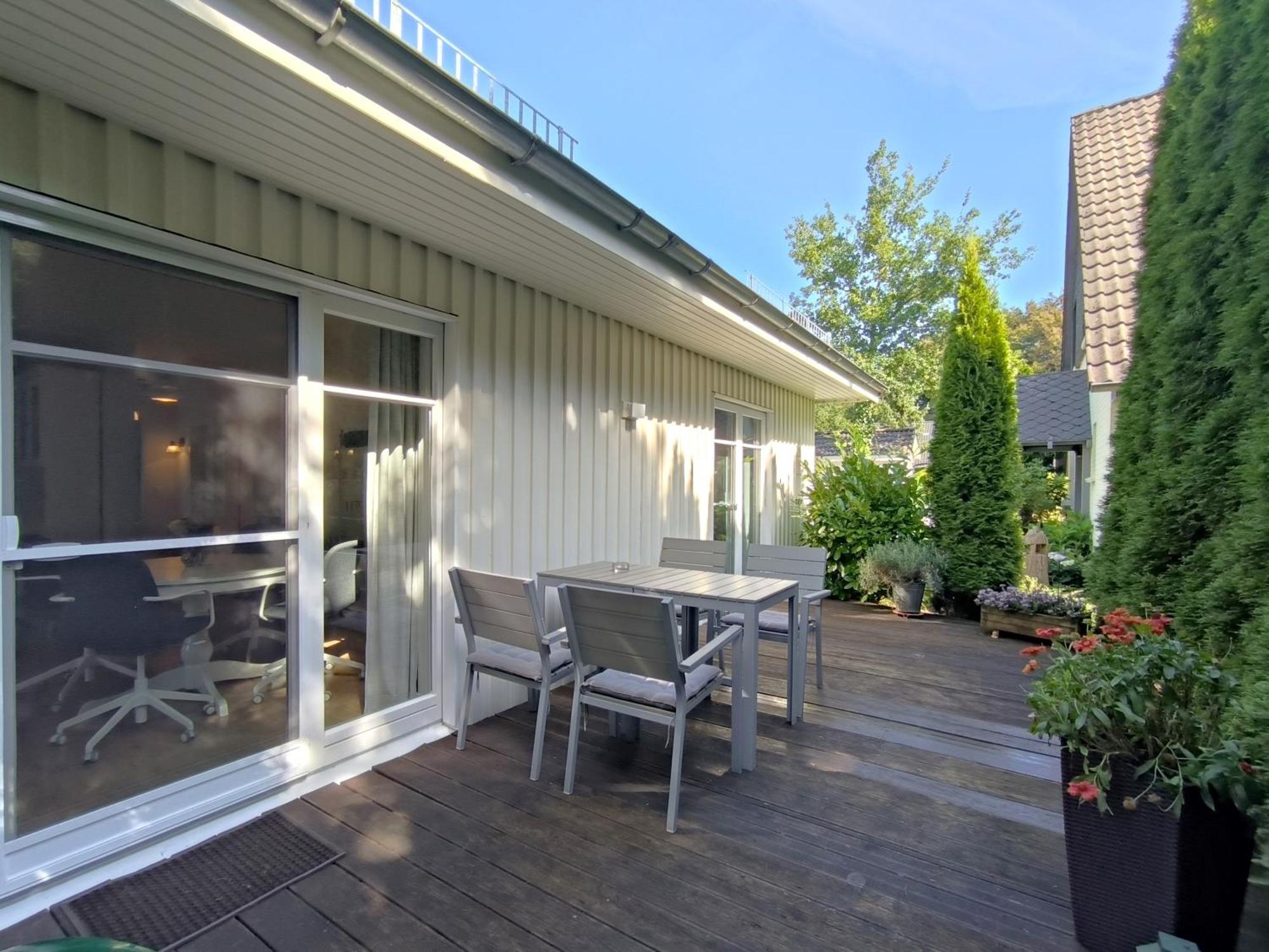 Ferienhaus Inger - Stilvolles Und Modernes Ferienhaus Mit Terrasse Und Gartennutzung 塔普 外观 照片